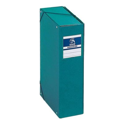 CARPETA PROYECTOS DOHE CARTON FORRADO 9CM VERDE