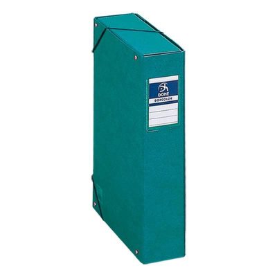 CARPETA PROYECTOS DOHE CARTON FORRADO 7CM VERDE