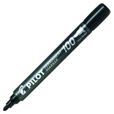 ROTULADOR PERMANENTE PILOT CONICO SCA-100 NE