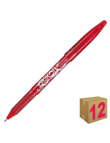 BOLÍGRAFO PILOT FRIXION BALL ROJO C/12