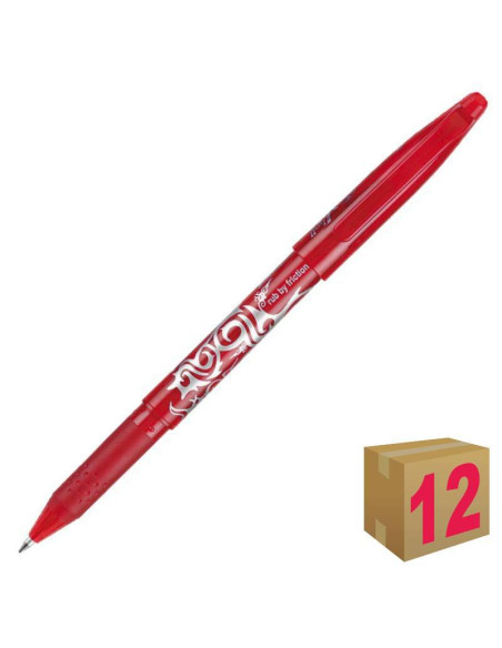 BOLÍGRAFO PILOT FRIXION BALL ROJO C/12