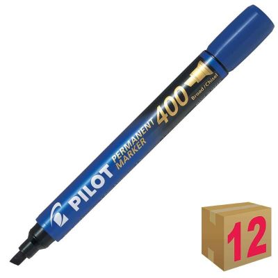 ROTULADOR PERMANENTE PILOT BISEL SCA-400 AZ C/12
