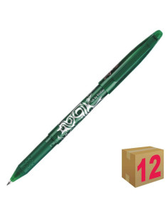 BOLÍGRAFO PILOT FRIXION BALL VERDE C/12