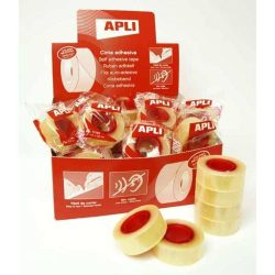 CINTA ADHESIVA APLI 33X19 11103 CAJA 35