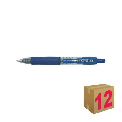 BOLIGRAFO PILOT G-2 PIXIE AZUL C/12