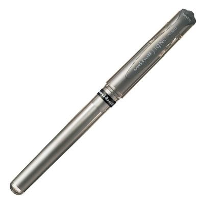 BOLIGRAFO UNI-BALL SIGNO BROAD UM-153 PLATA