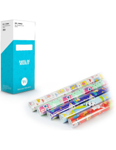 PAPEL REGALO INFANTIL ROLLO 0 7X2 M CAJA 50 UDS