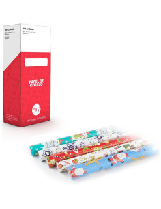 PAPEL REGALO NAVIDAD ROLLO 0 7X2 M CAJA 50 UDS