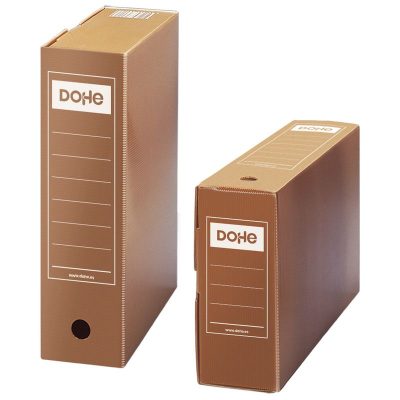 ARCHIVADOR DEFINITIVO DOHE PP FOLIO MARRON