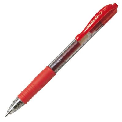 BOLÍGRAFO PILOT G-2 ROJO