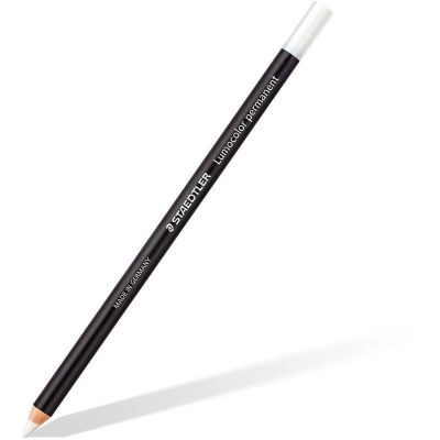 LÁPIZ STAEDTLER LUMOCOLOR GLASOCHROM BLANCO