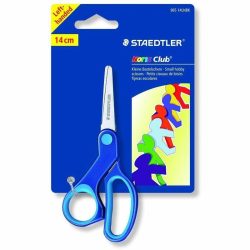 TIJERA ESCOLAR STAEDTLER ERGONOMICA ZURDOS 14CM EN