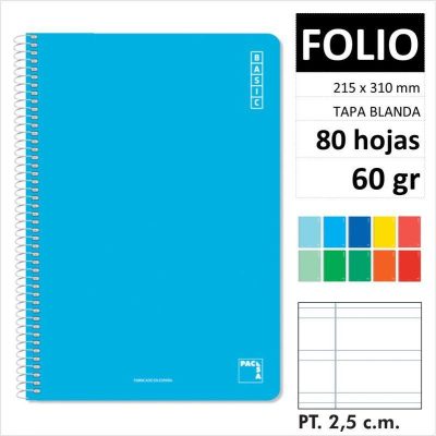 CUAD PACSA BASICT/B F 80H60GR P2 5 16440