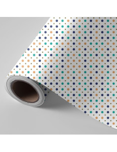 PAPEL REGALO EN BOBINA DE 4 KG ANCHO 62CM 3150205T