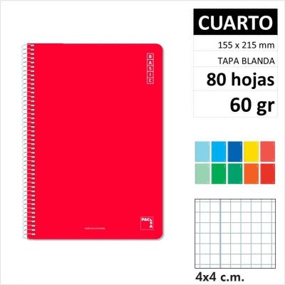 CUAD PACSA BASICT/B 1/4 80H60GR C4 16428