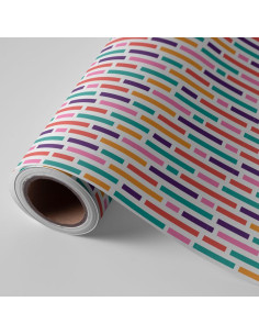 PAPEL REGALO EN BOBINA DE 4 KG ANCHO 62CM 3150204U