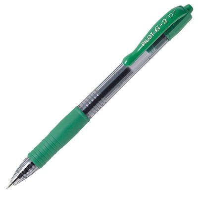 BOLÍGRAFO PILOT G-2 VERDE