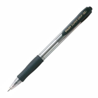 BOLÍGRAFO PILOT SUPER GRIP NEGRO