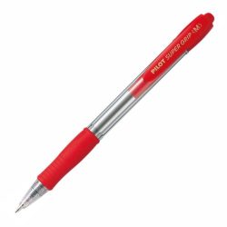 BOLÍGRAFO PILOT SUPER GRIP ROJO