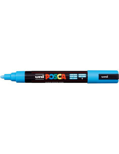 ROTULADOR POSCA PC-5M AZUL CLARO