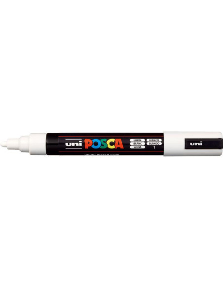 ROTULADOR POSCA PC-5M BLANCO