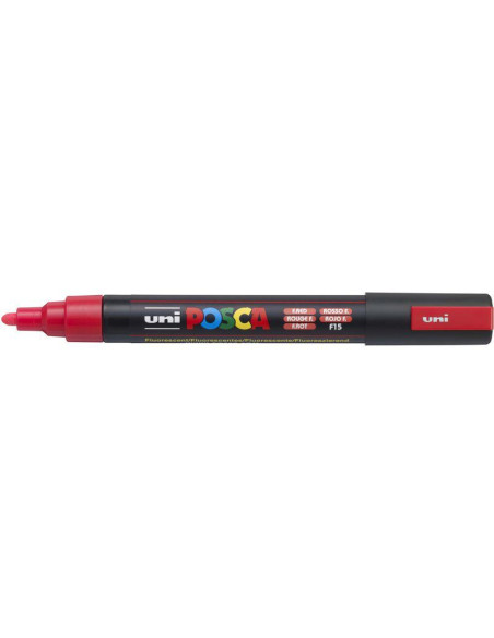 ROTULADOR POSCA PC-5M FLUOR ROJO ROTULADOR POSCA PC-5M FLUOR ROJO