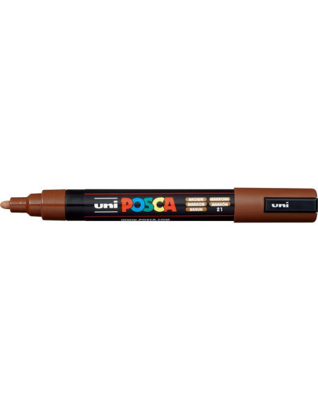 ROTULADOR POSCA PC-5M MARRÓN