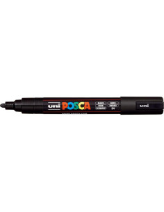 ROTULADOR POSCA PC-5M NEGRO