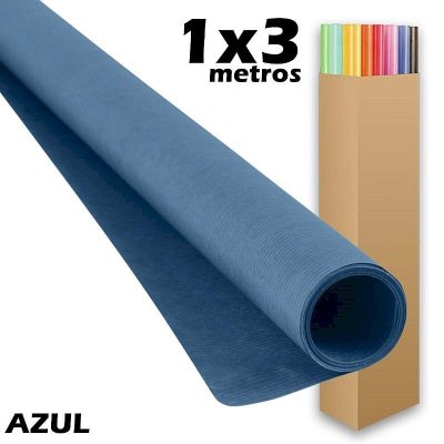 PAPEL KRAFT SADIPAL ROLLO 1X3M AZUL