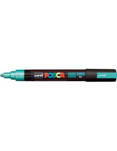 ROTULADOR POSCA PC-5M VERDE METÁLICO