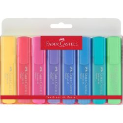 RESALTADOR FABER TEXTLINER 46 BLISTER 8 COLORES