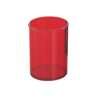 CUBILETE FAIBO 78X100 PLÁSTICO TRAS  ROJO