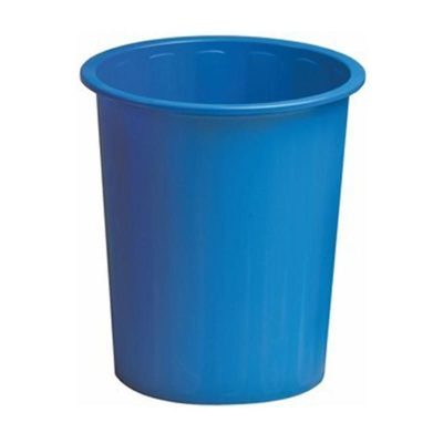 PAPELERA FAIBO 310X280 14L PLÁSTICO OPACO AZUL