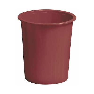 PAPELERA FAIBO 310X280 14L PLÁSTICO OPACO BURDEOS