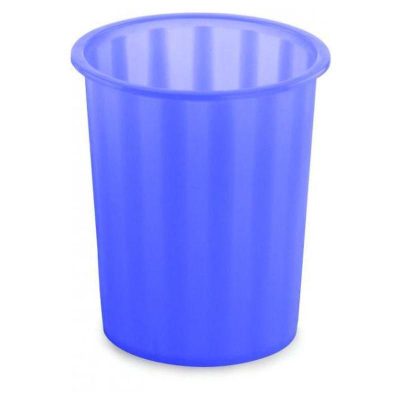 PAPELERA FAIBO 310X280 14L PLÁSTICO TRAS  AZUL