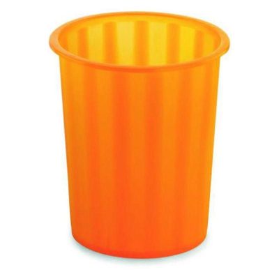 PAPELERA FAIBO 310X280 14L PLÁSTICO TRAS  NARANJA