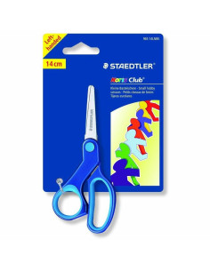 TIJERA ESCOLAR STAEDTLER ERGONOMICA ZURDOS 14CM EN