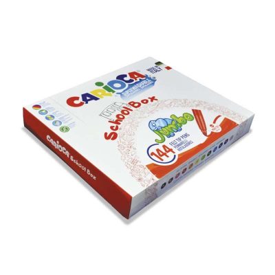 ROTULADOR ESCOLAR CARIOCA JUMBO PACK ESCOLAR 144