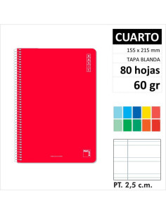 CUAD PACSA BASICT/B 1/4 80H60GR P2 5 16430