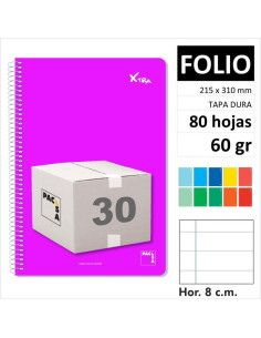 CUAD PACSA XTRA T/D F 80H60GR HOR 16221 C/30