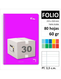 CUAD PACSA XTRA T/D F 80H60GR P3 5 16224 C/30