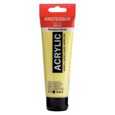 ACRILICO AMSTERDAM 120ML Amarillo Nickel Titan 274