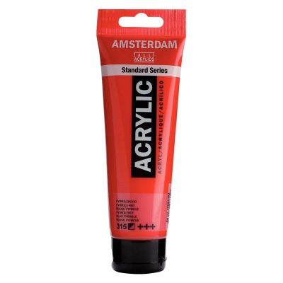 ACRILICO AMSTERDAM 120ML Rojo Pyrrole 315