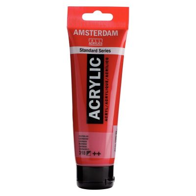 ACRILICO AMSTERDAM 120ML Carmin 318