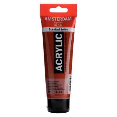ACRILICO AMSTERDAM 120ML Tierra Sienna Tostada 411