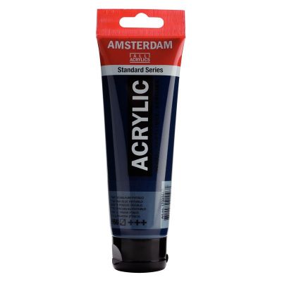 ACRILICO AMSTERDAM 120ML Prussian Azul Ftalo 566