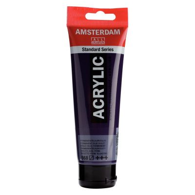 ACRILICO AMSTERDAM 120ML PERM Azul Violeta 568