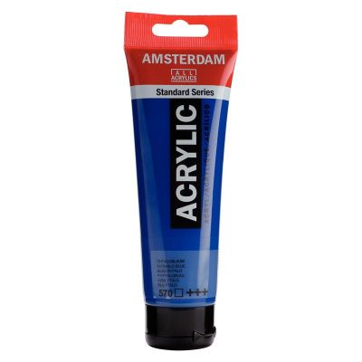 ACRILICO AMSTERDAM 120ML Azul Ftalo 570