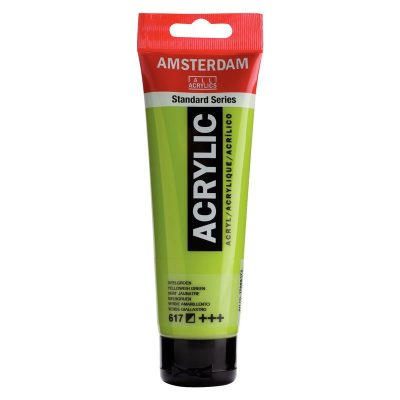 ACRILICO AMSTERDAM 120ML Verde Amarillo 617