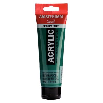 ACRILICO AMSTERDAM 120ML Verde PERM OSC 619